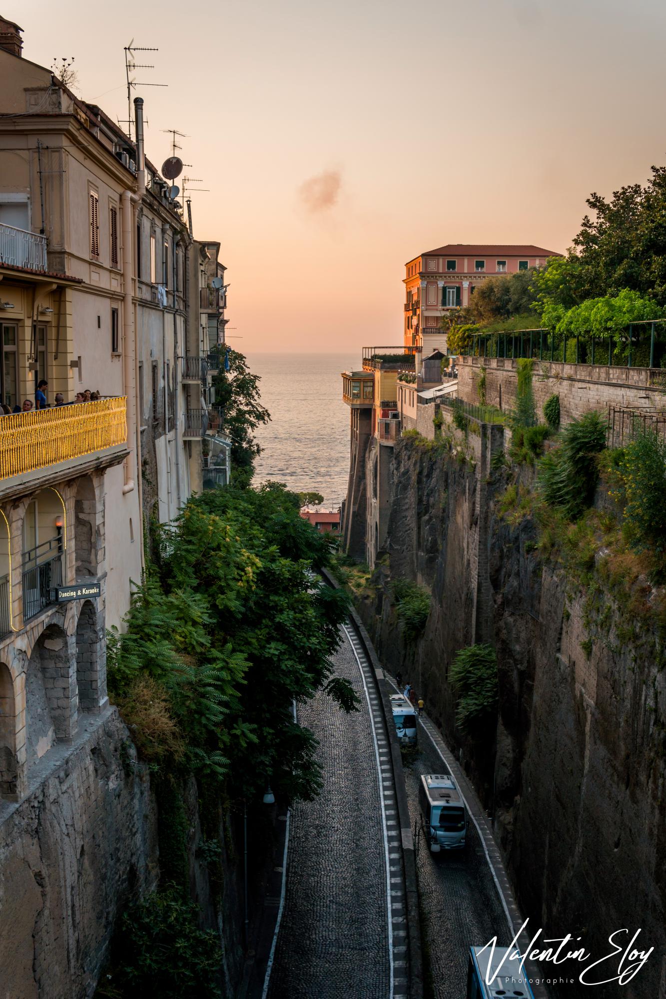 Couché de soleil Sorrento