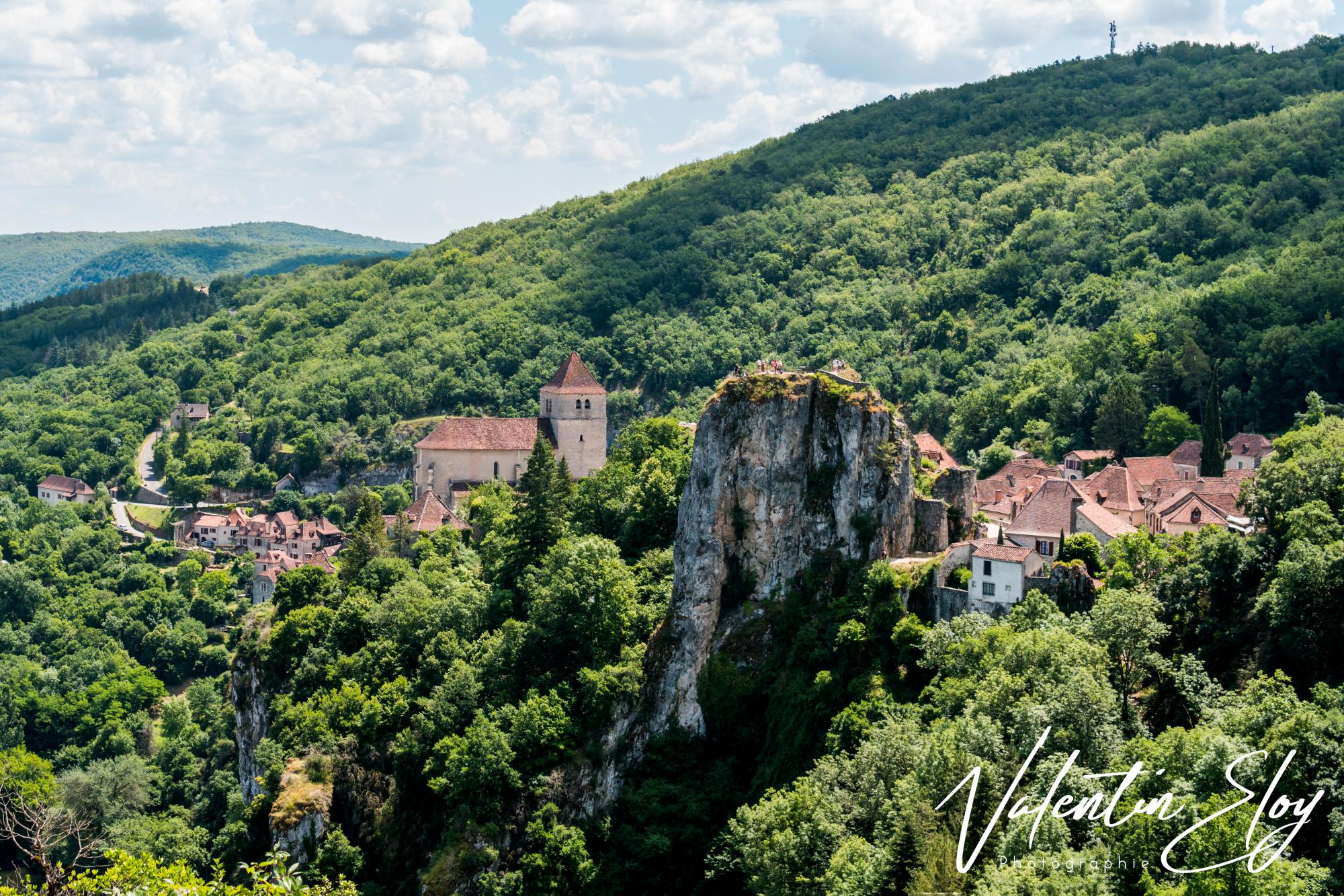 Rocher de Saint Cirq Lapopie