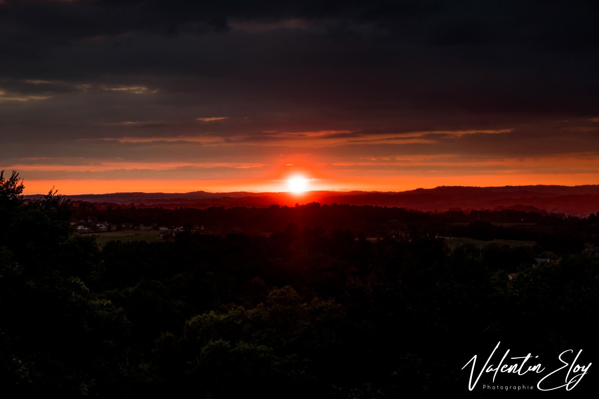 Coucher de soleil 